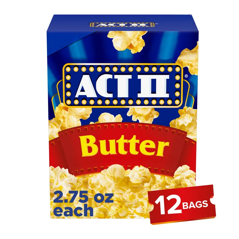 Act II Butter Microwave Popcorn