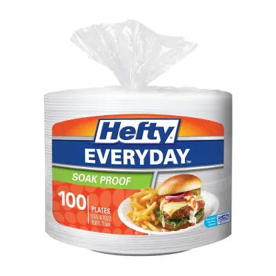 Foam Plates 100 ct