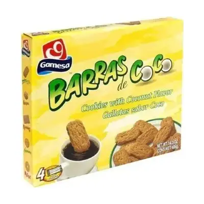 Barras de Coco Coconut Cookies (4 pk)