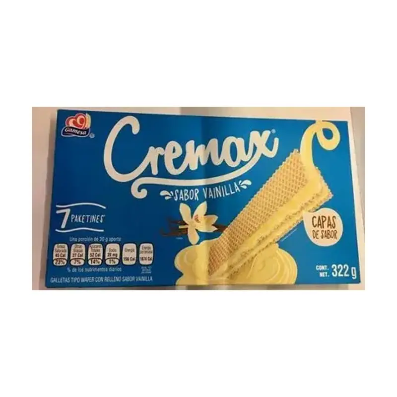 Cremax Wafers Vanilla
