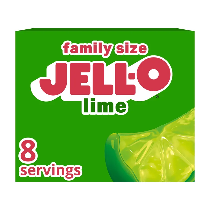 Jell-O Lime Family Size