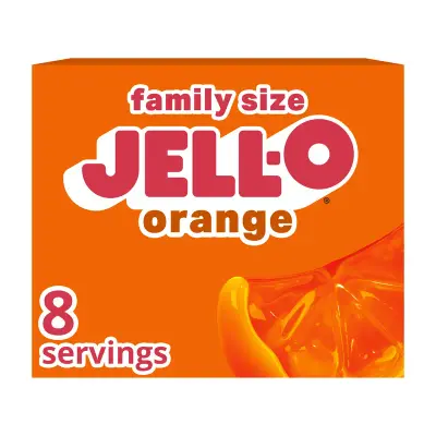 Jell-O Orange Family Size