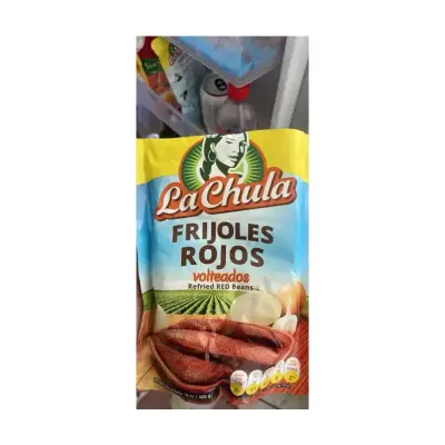 La Chula Refried Red Beans (Frijoles Rojos Volteados)