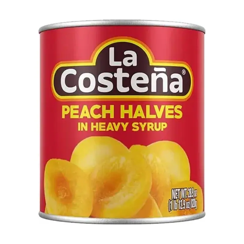 La Costeña Peach Halves in Heavy Syrup