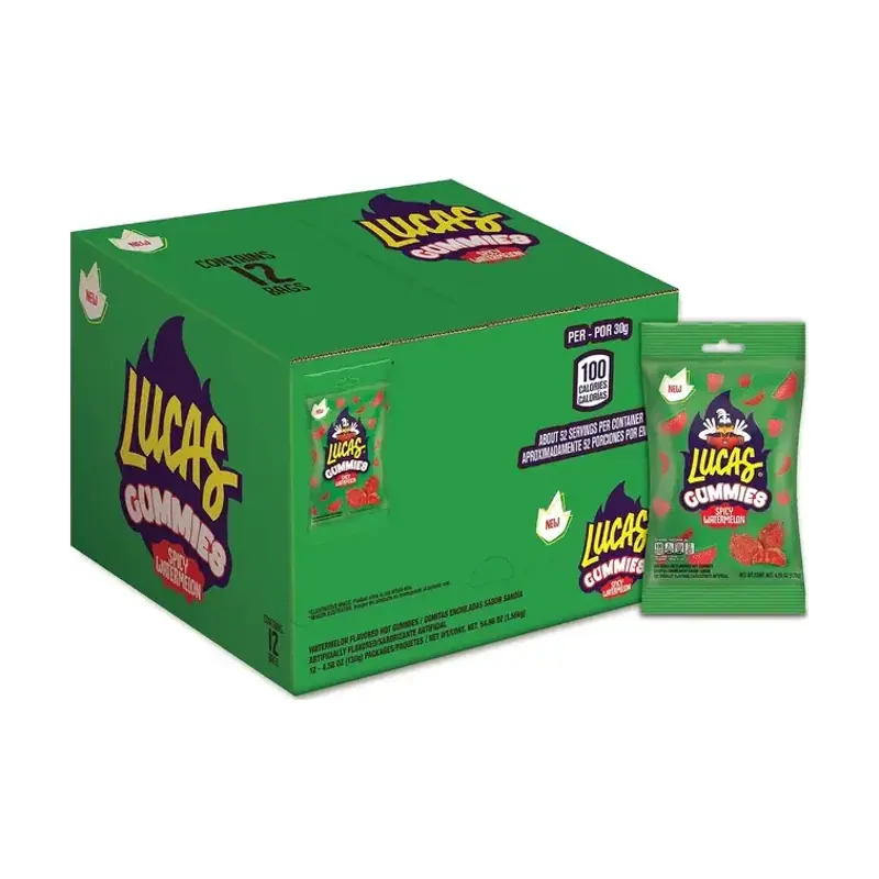Lucas Spicy Watermelon Gummies