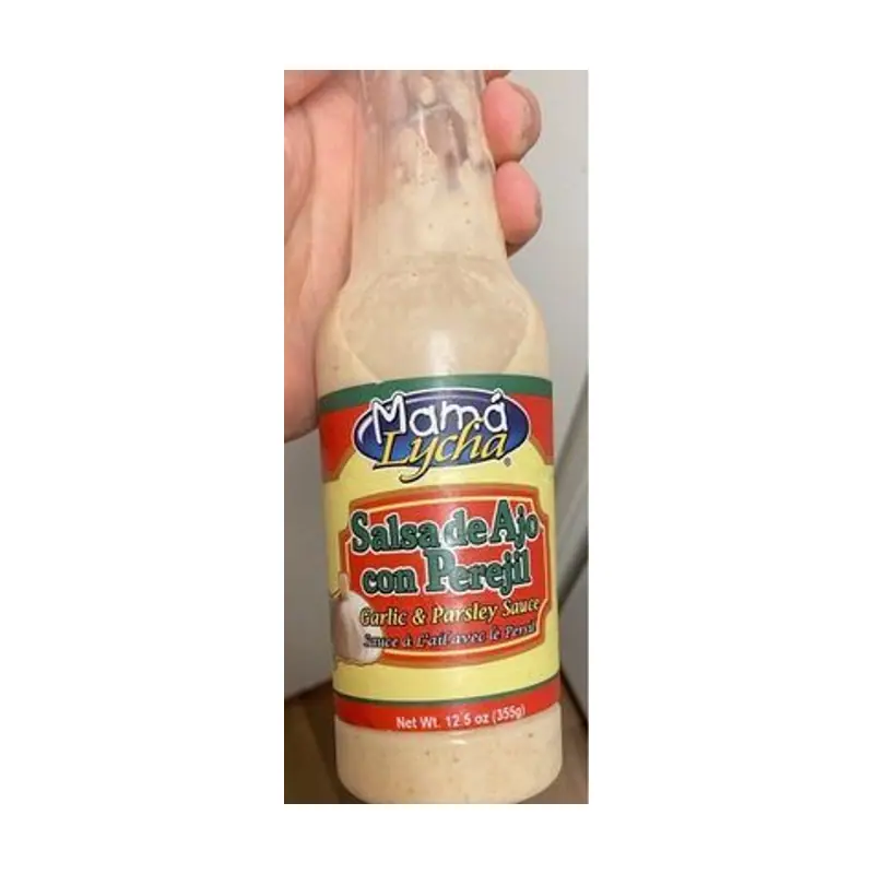 Mamá Lycha Salsa de Ajo con Perejil (Garlic Parsley Sauce)