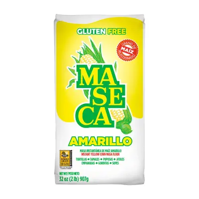 Maseca Amarillo Yellow Corn Masa Flour