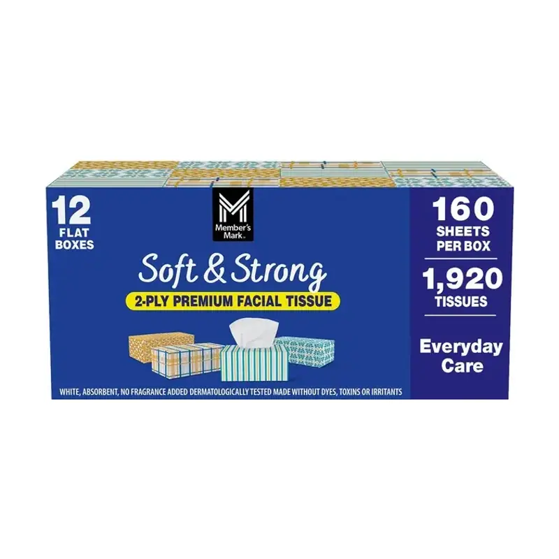 Member's Mark Soft & Strong Facial Tissue