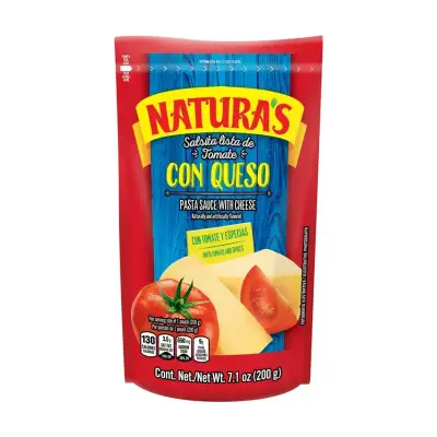 Natura's Con Queso Pasta Sauce with Cheese 7.1 oz