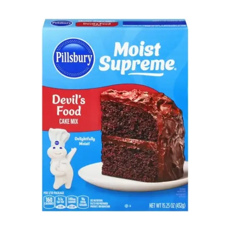 Pillsbury Moist Supreme Devil's Food Cake Mix