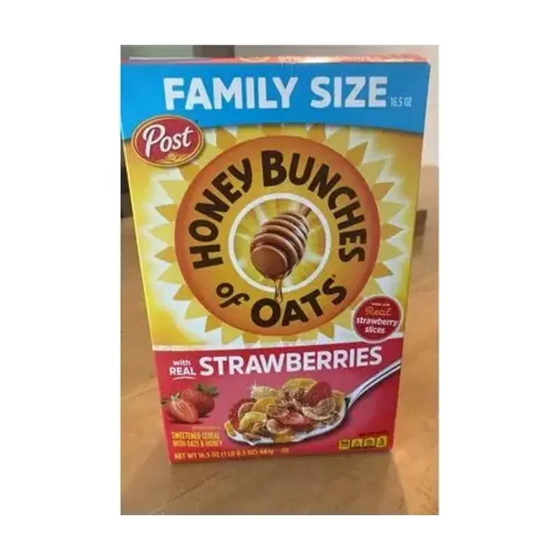 Honey Bunches of Oats with Strawberries Family Size