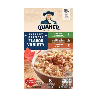 Quaker Instant Oatmeal Flavor Variety
