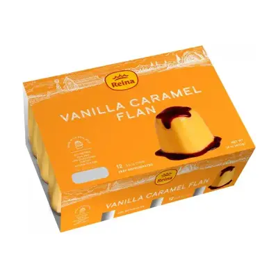 Vanilla Caramel Flan – Family pack