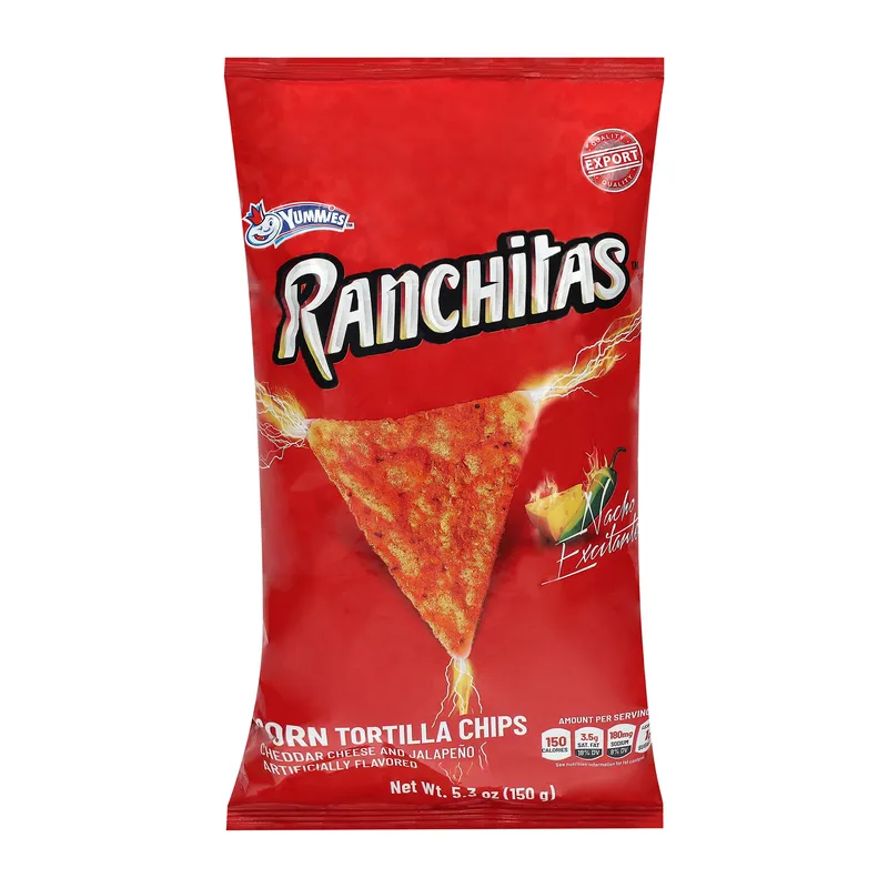 Yummies Ranchitas Corn Tortilla Chips